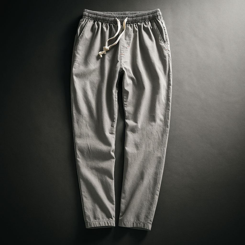 CELINO — Cotton Drawstring Trousers