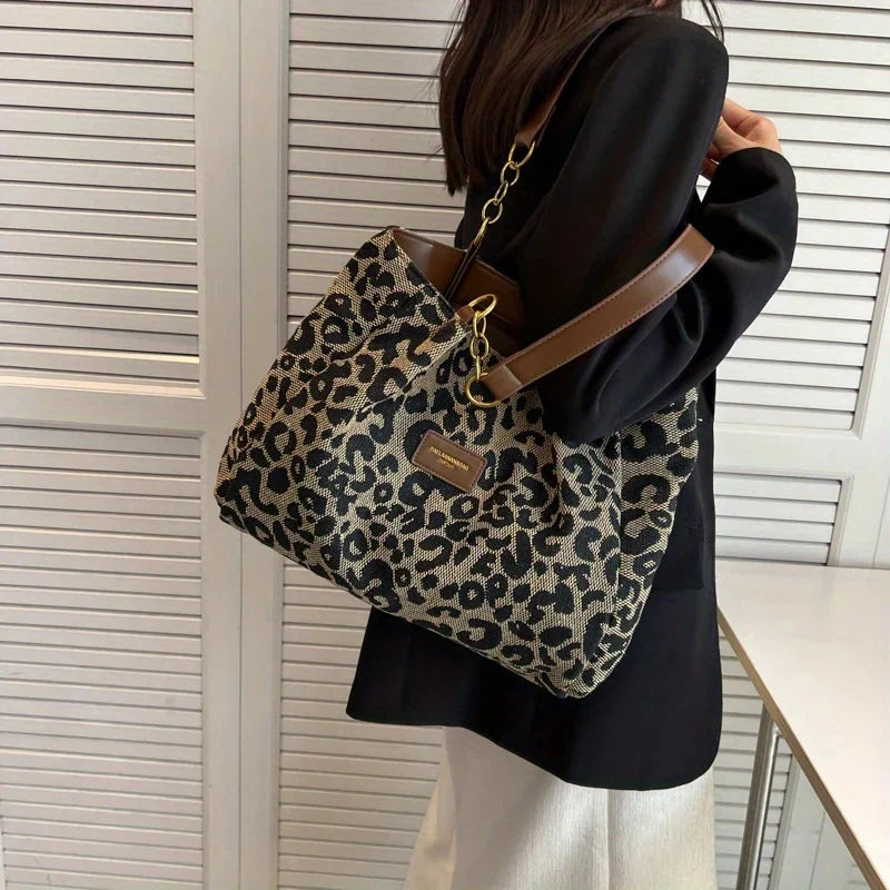 Felloria - Exotic Leopard Tote