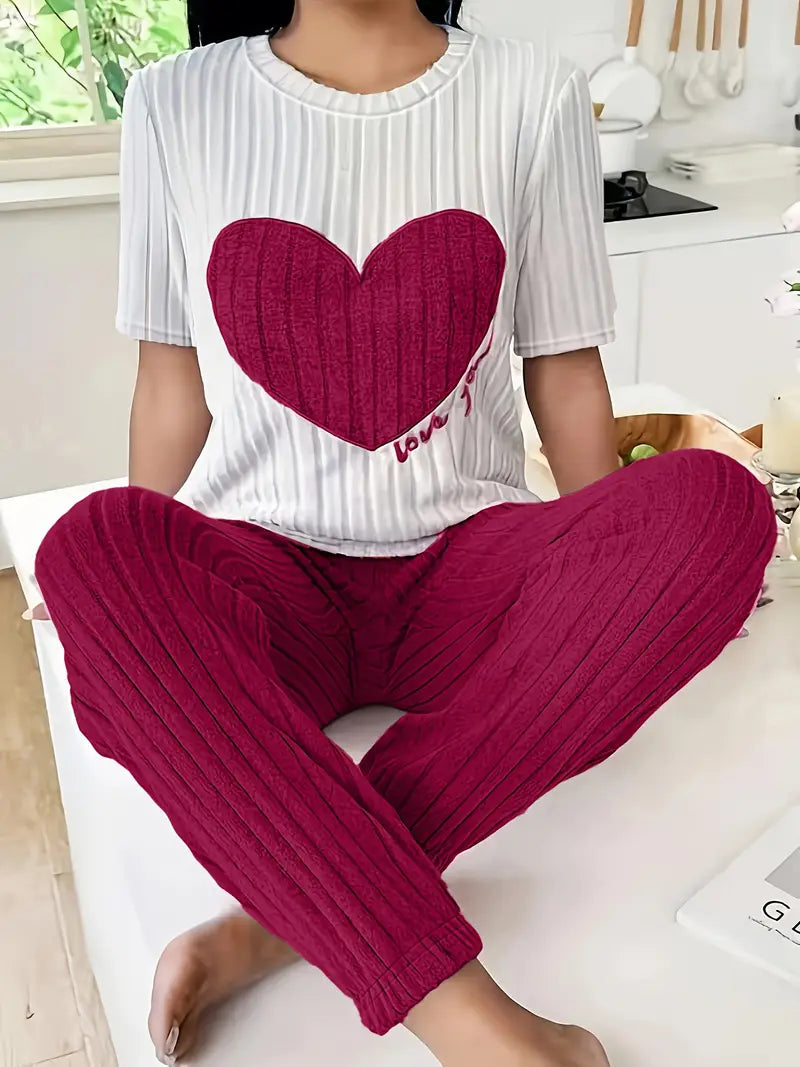 SERENITA — Ribbed Loungewear Ensemble