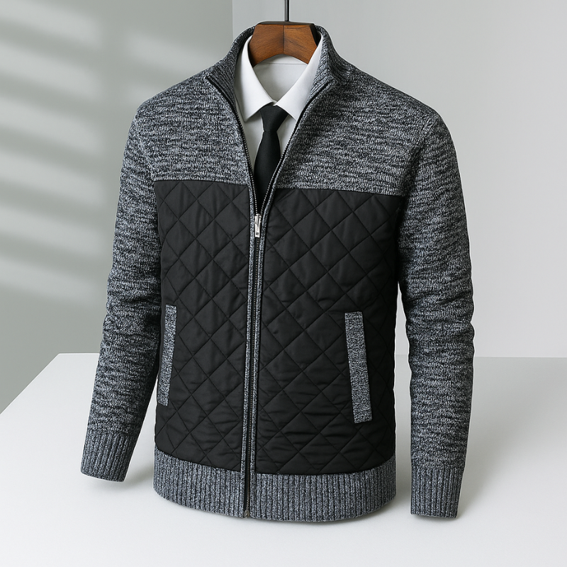 ELMORE — Quilted Elegance Jacket