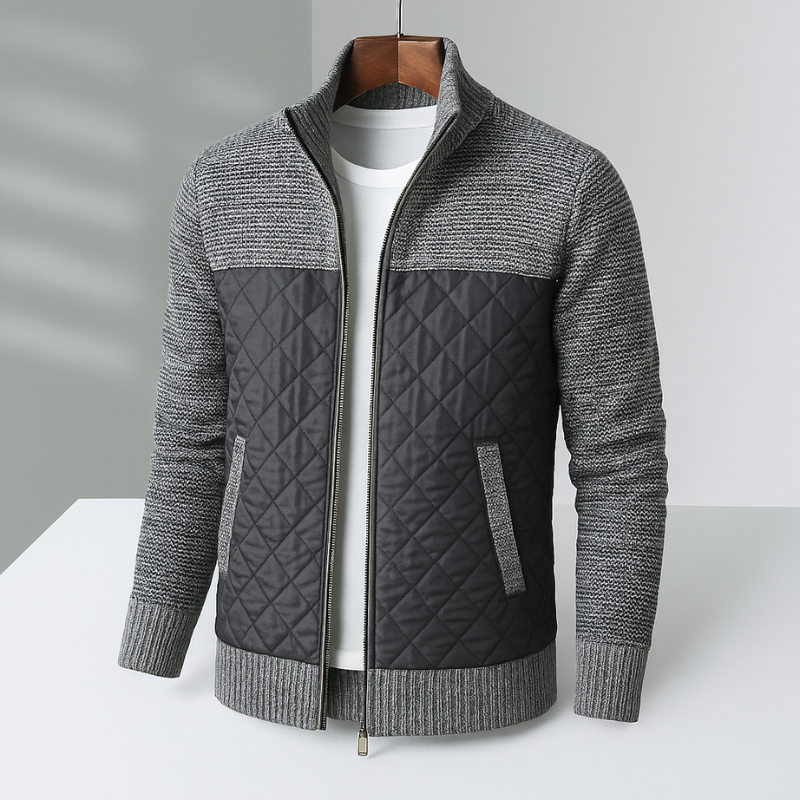 ELMORE — Quilted Elegance Jacket