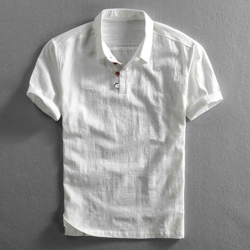 Lunara Linen Polo