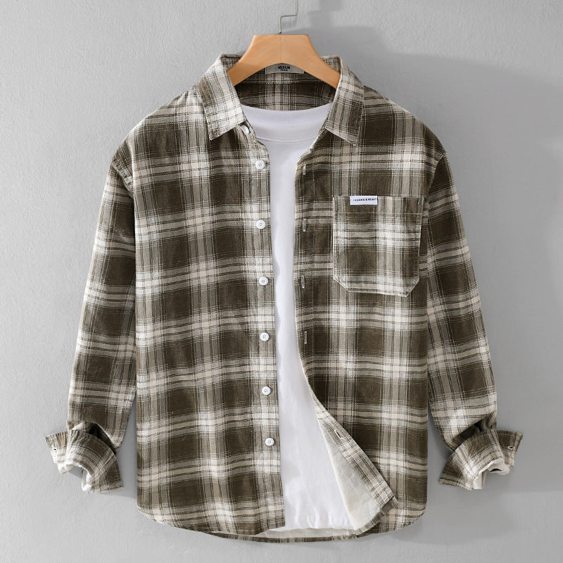 MIRWELD — Plaid Elegance Shirt
