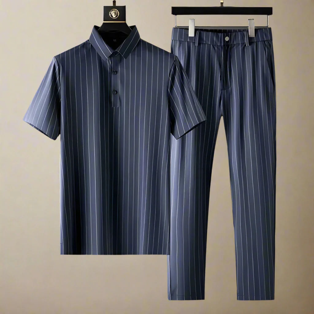 VERAMO - Striped Elegance Ensemble