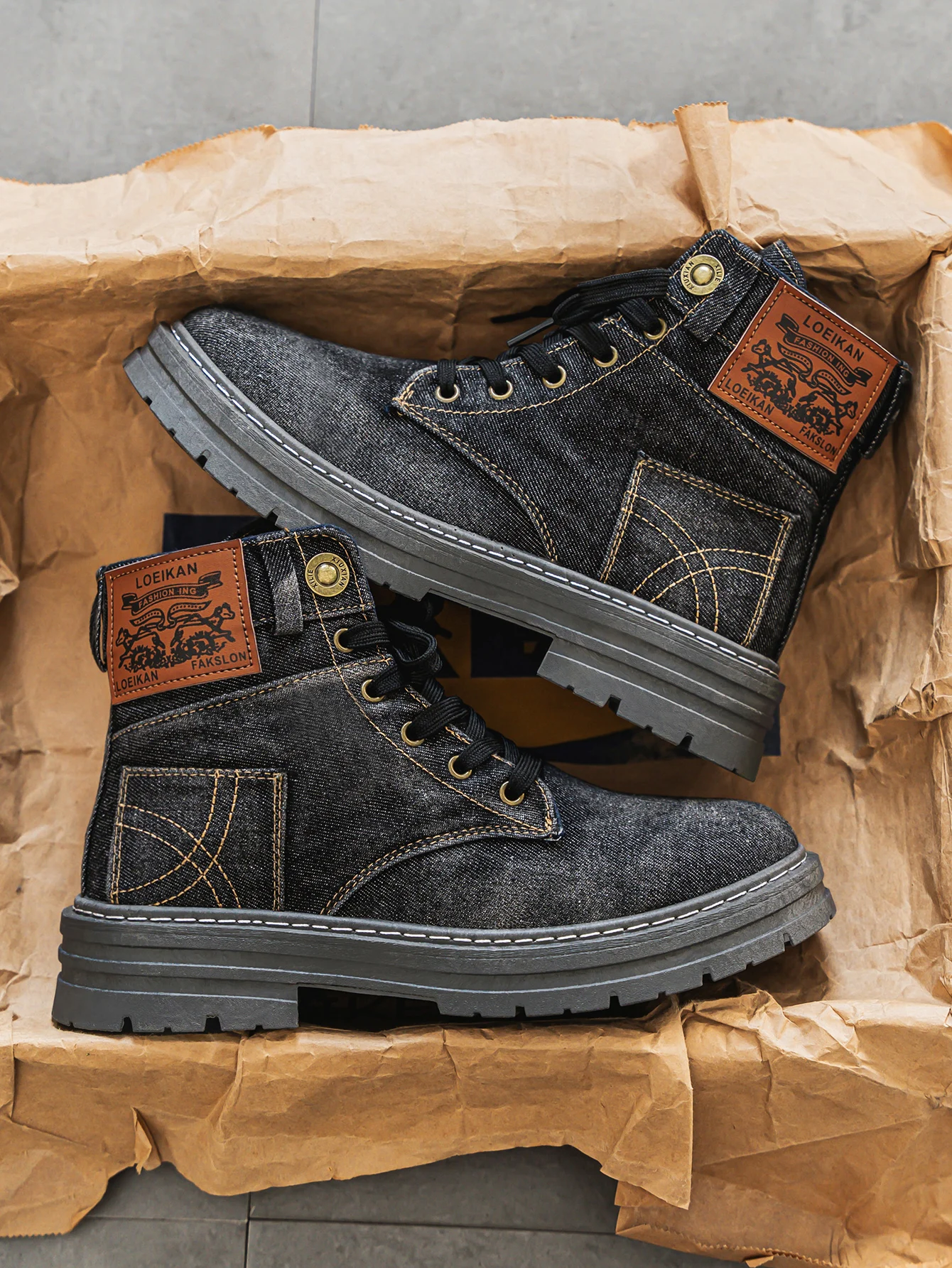 CANTARA — Denim High-Tops