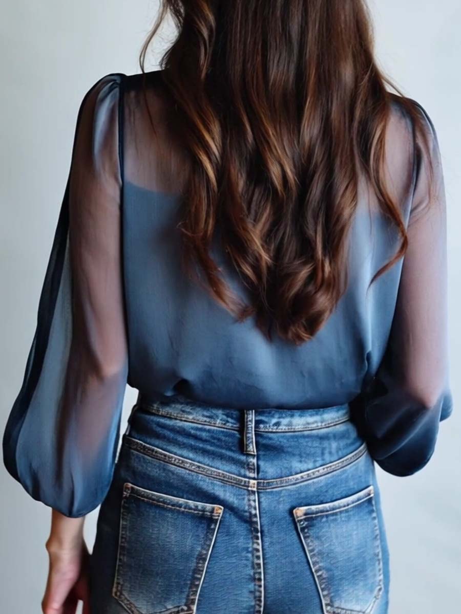 Floralique — Ethereal Bloom Blouse