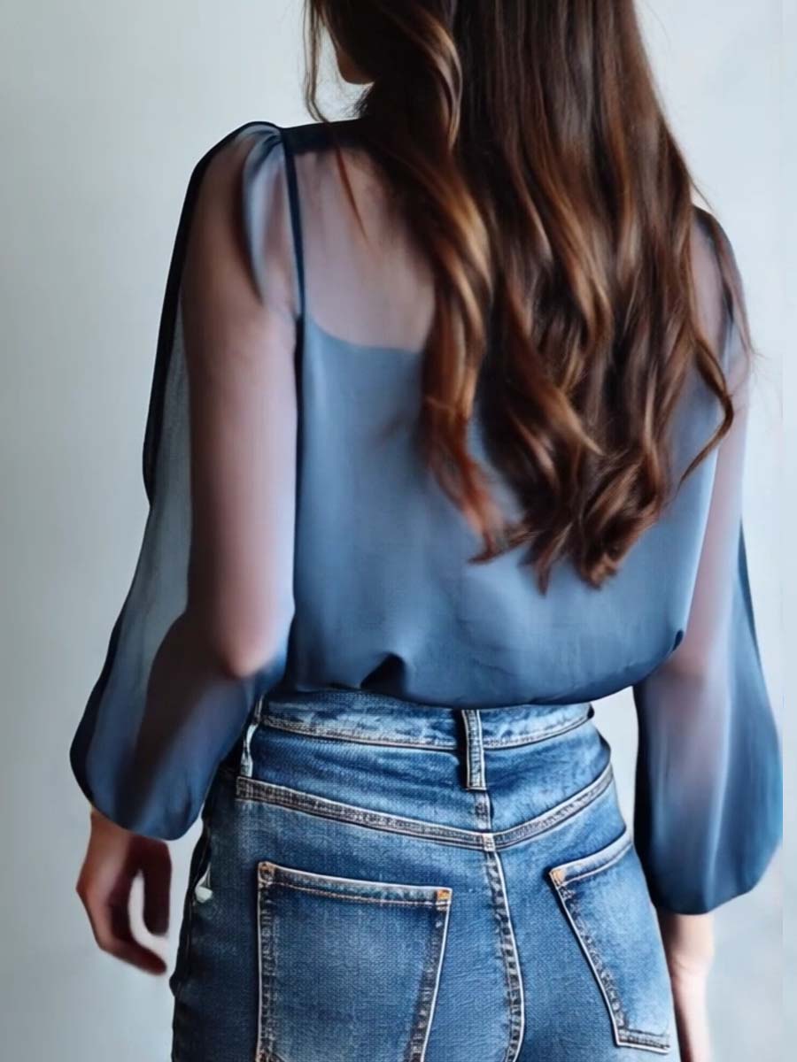 Floralique — Ethereal Bloom Blouse