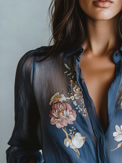 Floralique — Ethereal Bloom Blouse