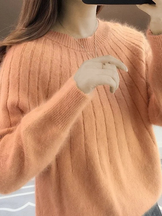 MIRANEL — Round Neck Cashmere Sweater