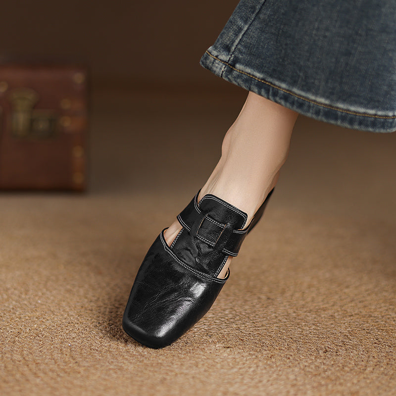 CAELIS — Genuine Leather Mules