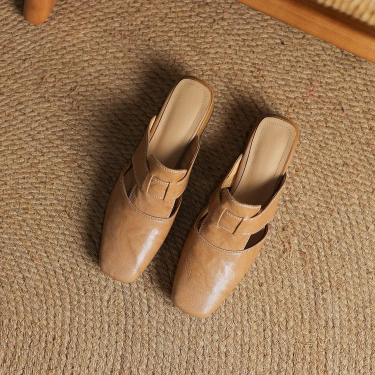 CAELIS — Genuine Leather Mules