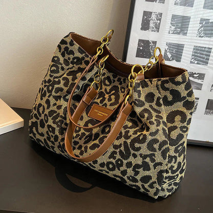 Felloria - Exotic Leopard Tote