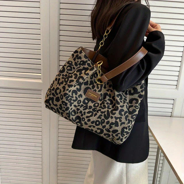 Felloria - Exotic Leopard Tote