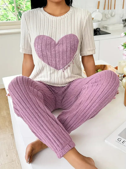SERENITA — Ribbed Loungewear Ensemble