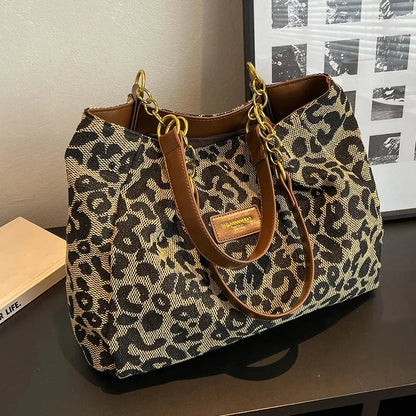 Felloria - Exotic Leopard Tote