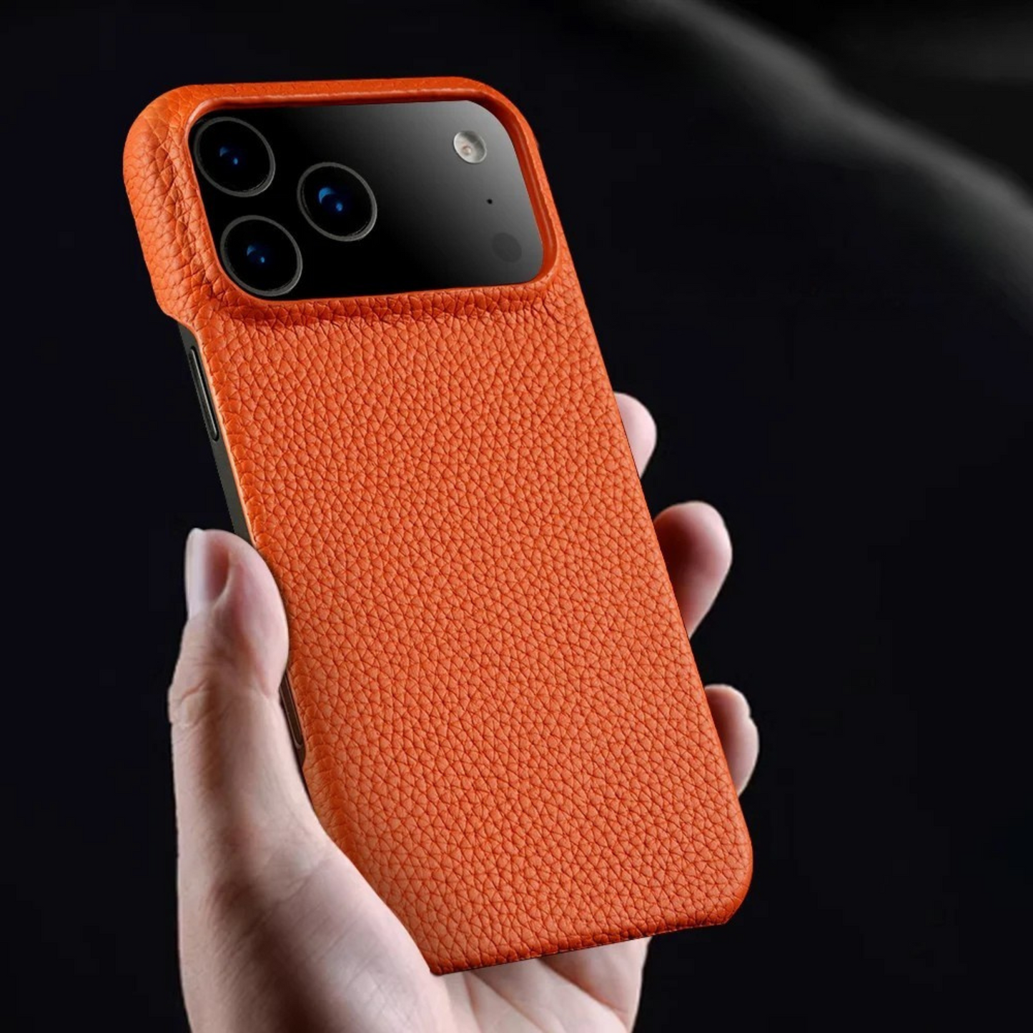 AURICASE — Leather iPhone 17 Sleeve