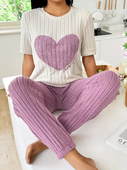 SERENITA — Ribbed Loungewear Ensemble