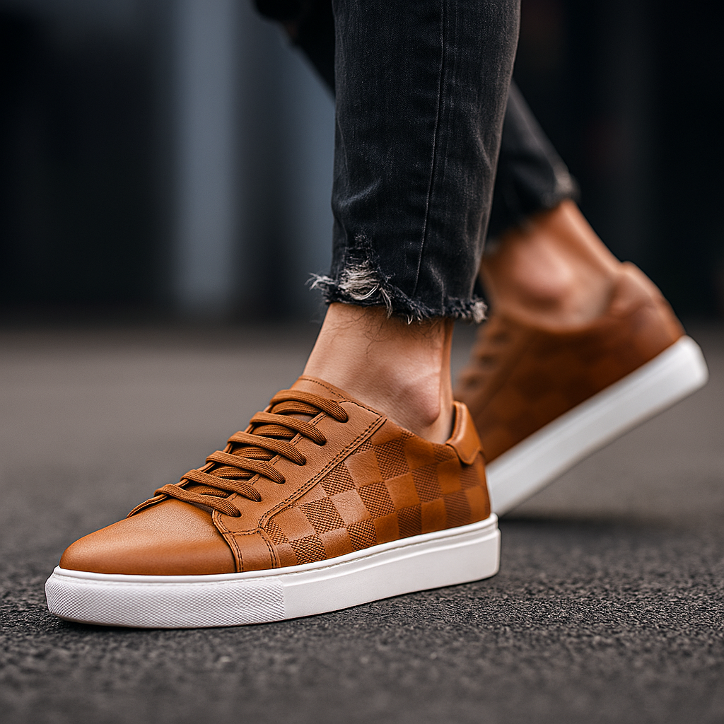 Aurora Luxe Leather Sneakers