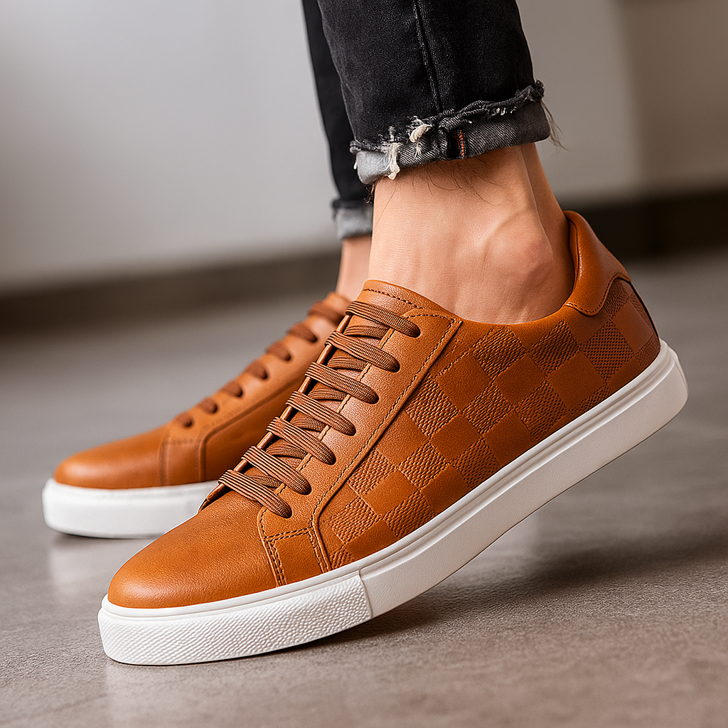 Aurora Luxe Leather Sneakers