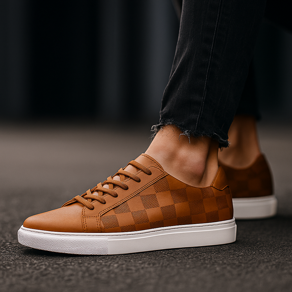 Aurora Luxe Leather Sneakers