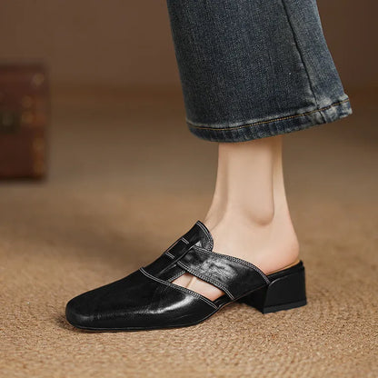 CAELIS — Genuine Leather Mules