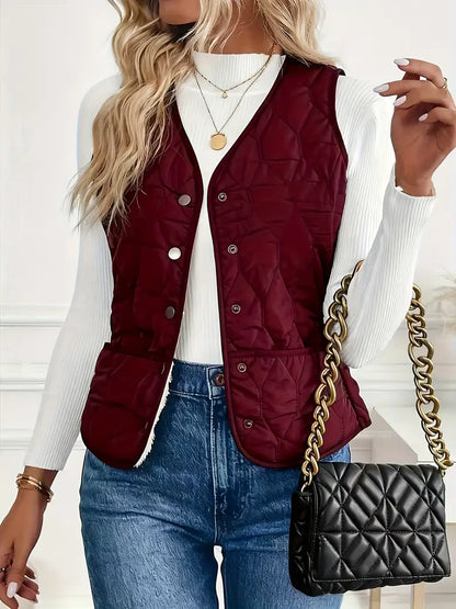 MIRANO — Quilted Elegance Vest
