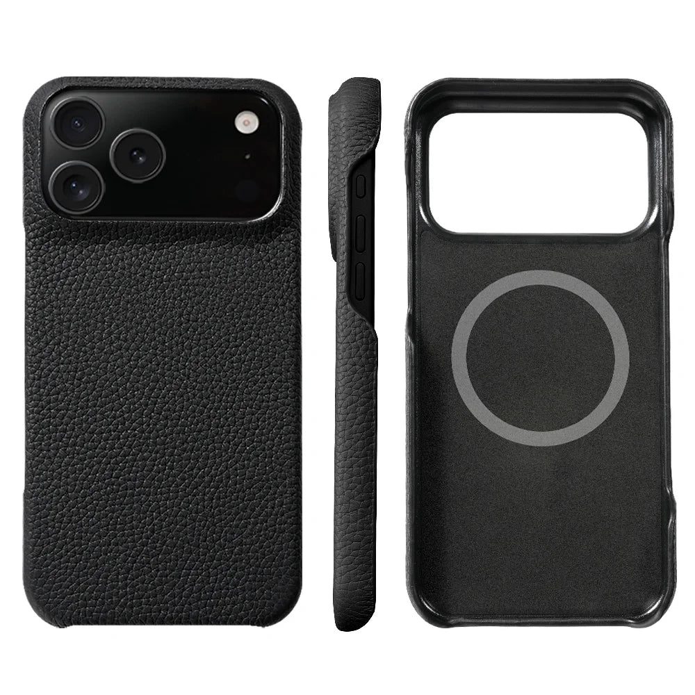 AURICASE — Leather iPhone 17 Sleeve
