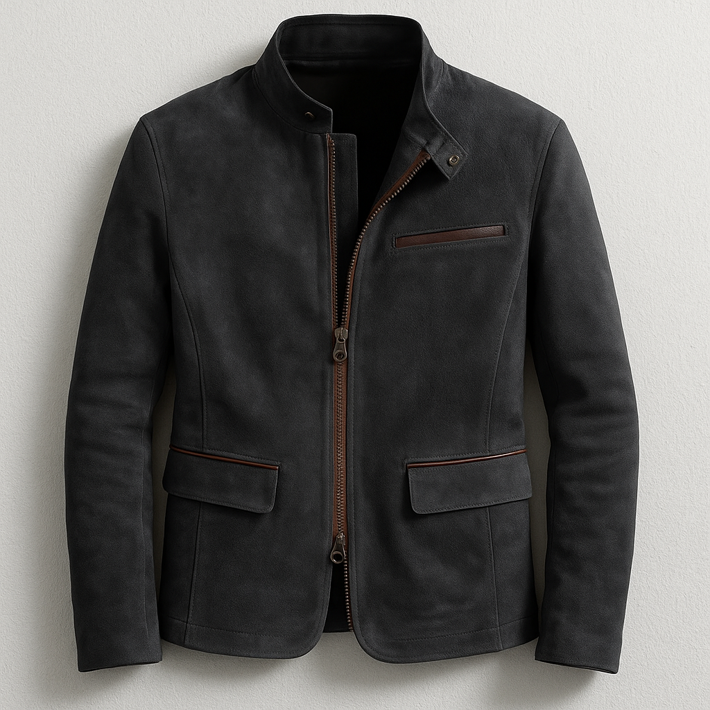 MIRANO — Suede Field Jacket