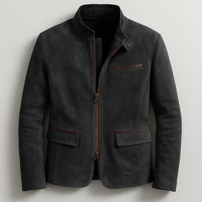 MIRANO — Suede Field Jacket