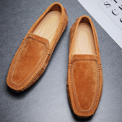 Velvise Suede Moccasins