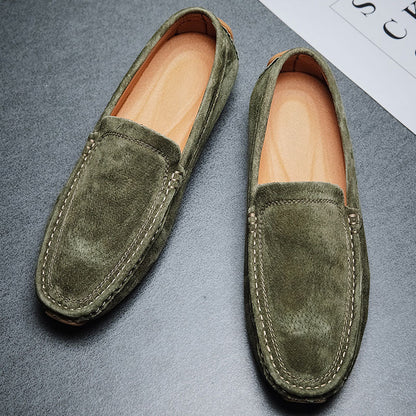 Velvise Suede Moccasins