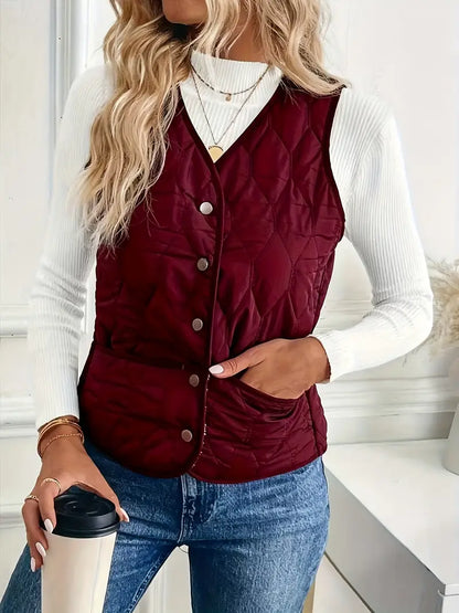 MIRANO — Quilted Elegance Vest