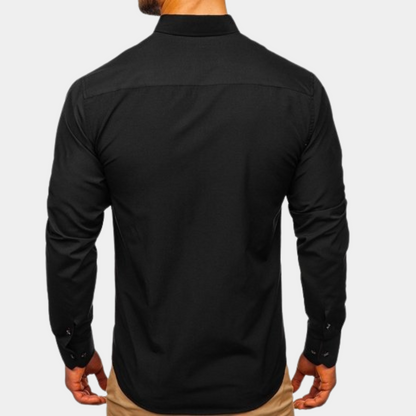 CARRINGTON — Classic Men's Long Sleeve Shirt
