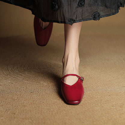 Avenelle Grace Leather Slides