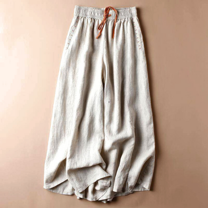 Lunara — Ethereal Cotton Trousers