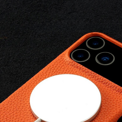 AURICASE — Leather iPhone 17 Sleeve