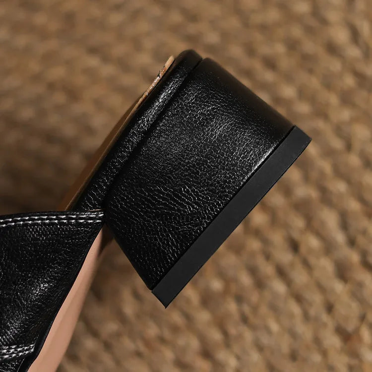 CAELIS — Genuine Leather Mules