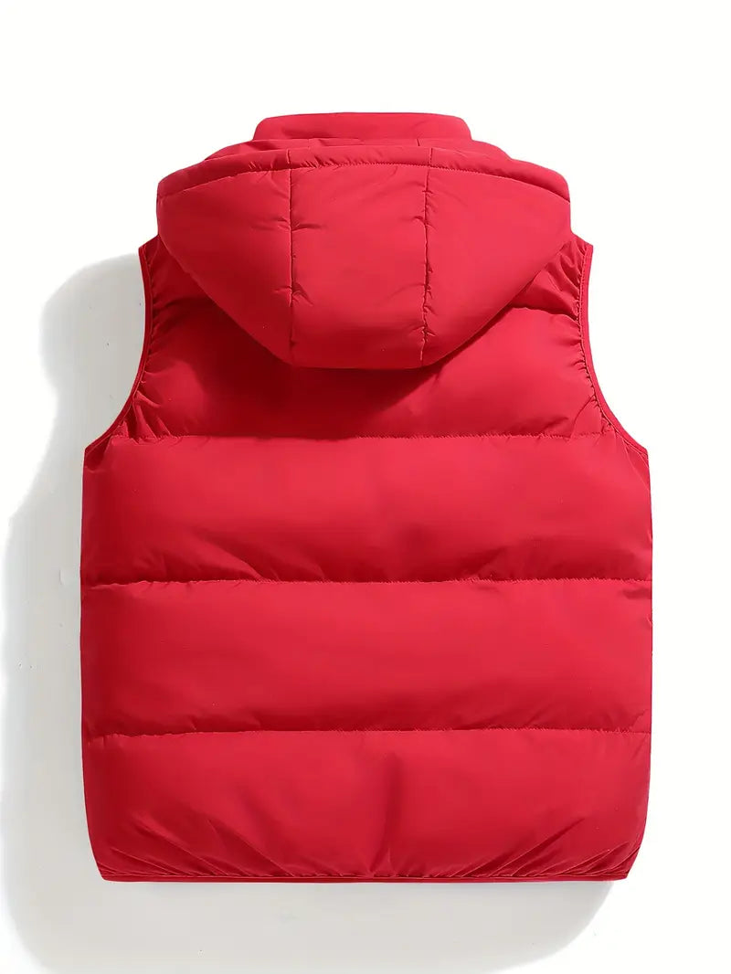 AURÉLIS — Hooded Puffer Vest