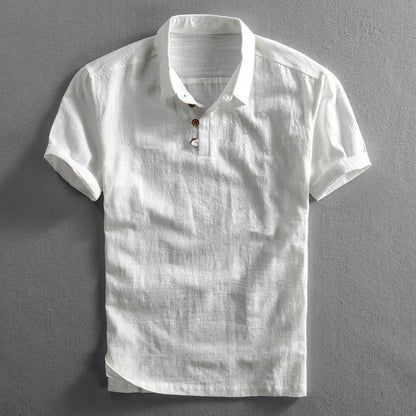 Lunara Linen Polo