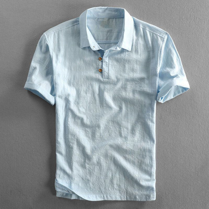Lunara Linen Polo