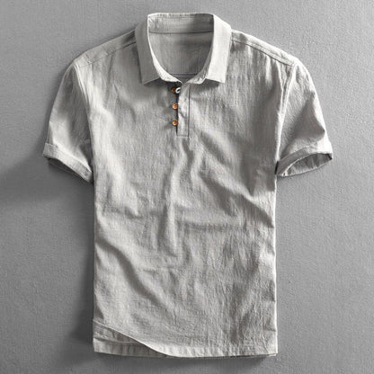 Lunara Linen Polo