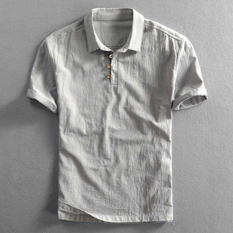 Lunara Linen Polo