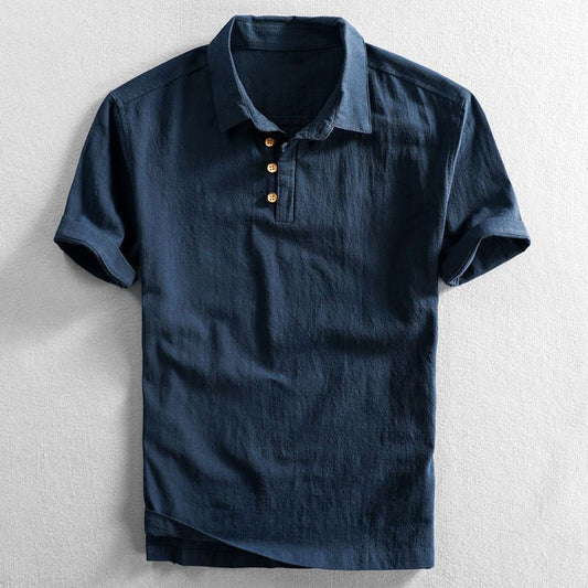 Lunara Linen Polo