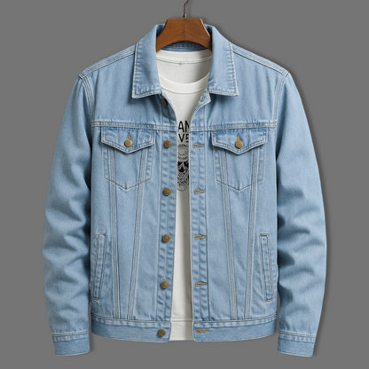 CASSIAN — Denim Elegance Jacket