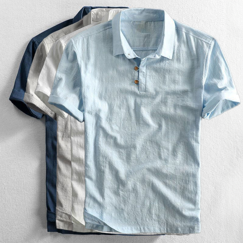 Lunara Linen Polo