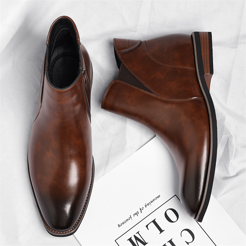 MARQUESS — Leather Chelsea Boots