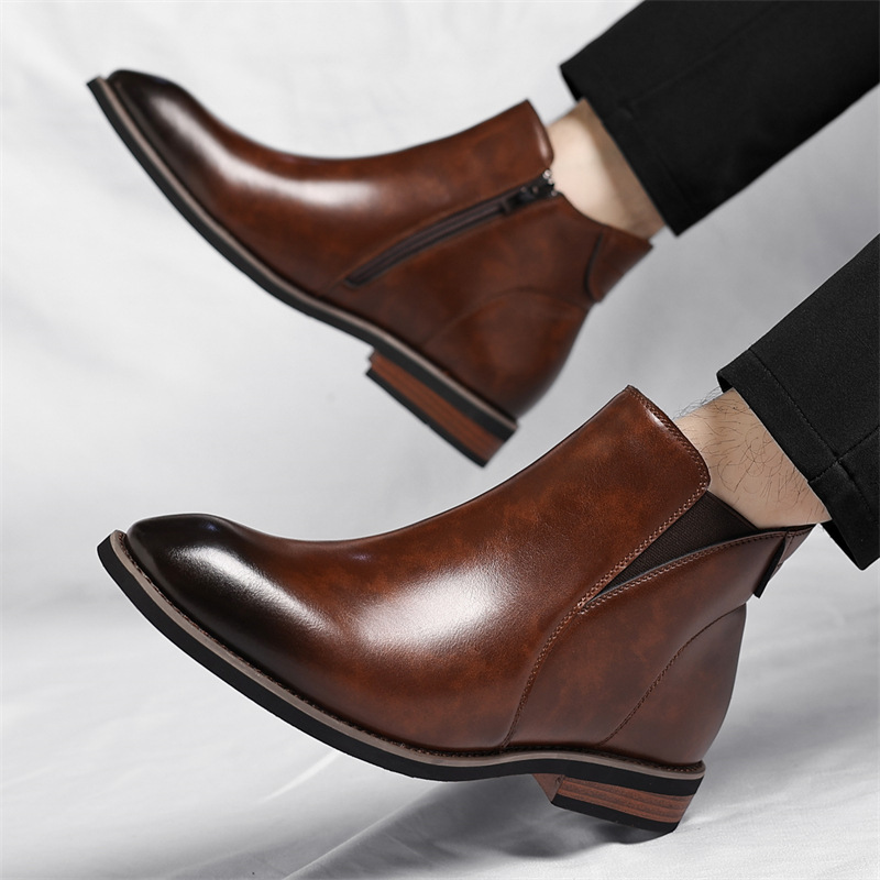 MARQUESS — Leather Chelsea Boots