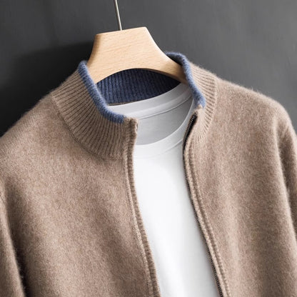 ARLOCH — Cashmere Zip Sweater