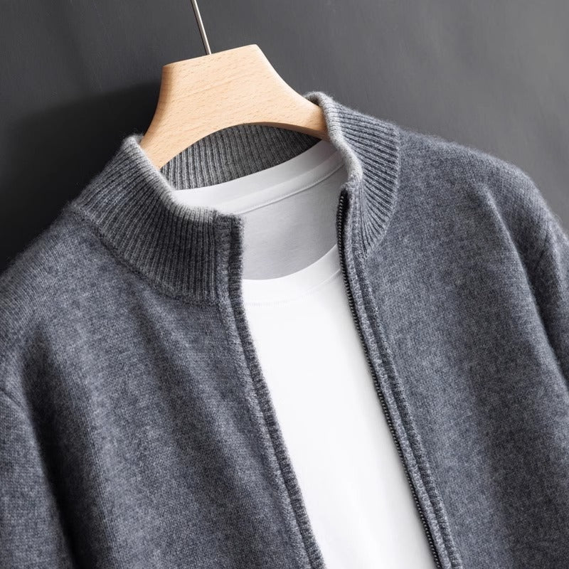 ARLOCH — Cashmere Zip Sweater