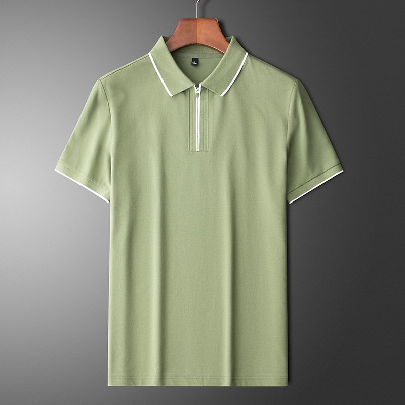 Lysander Zip Knit Polo